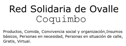 Ayuda a familias vulnerables y  personas en situación de calle