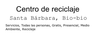 Centro de reciclaje