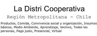 Cooperativa de comercialización de diversos productos y alimentos