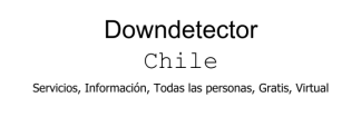 Monitoreo del funcionamiento de servicios en línea